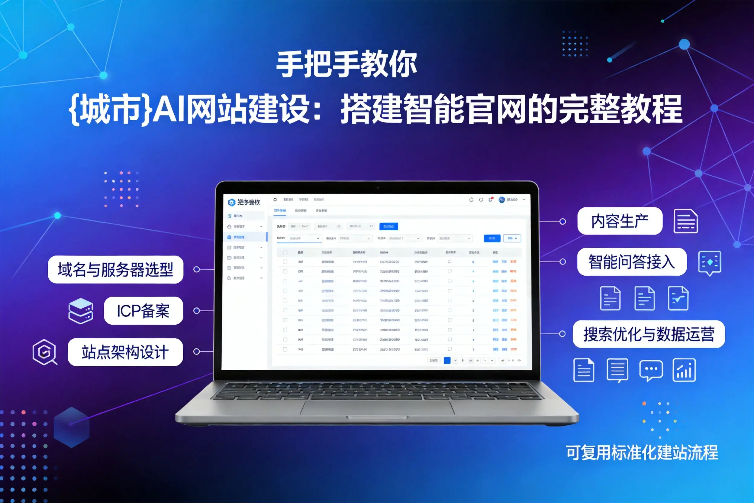 手把手教你万宁AI网站建设：搭建智能官网的完整教程
