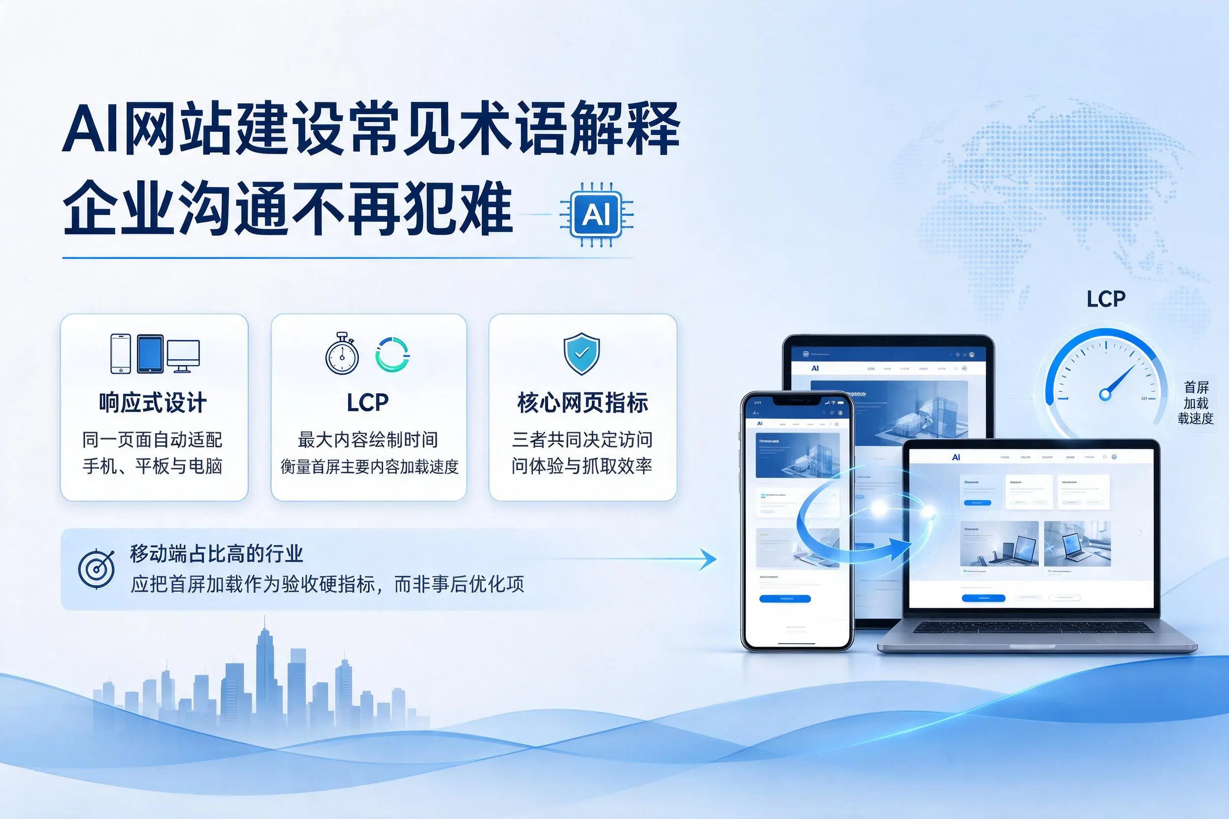 AI网站建设常见术语解释,万宁企业沟通不再犯难