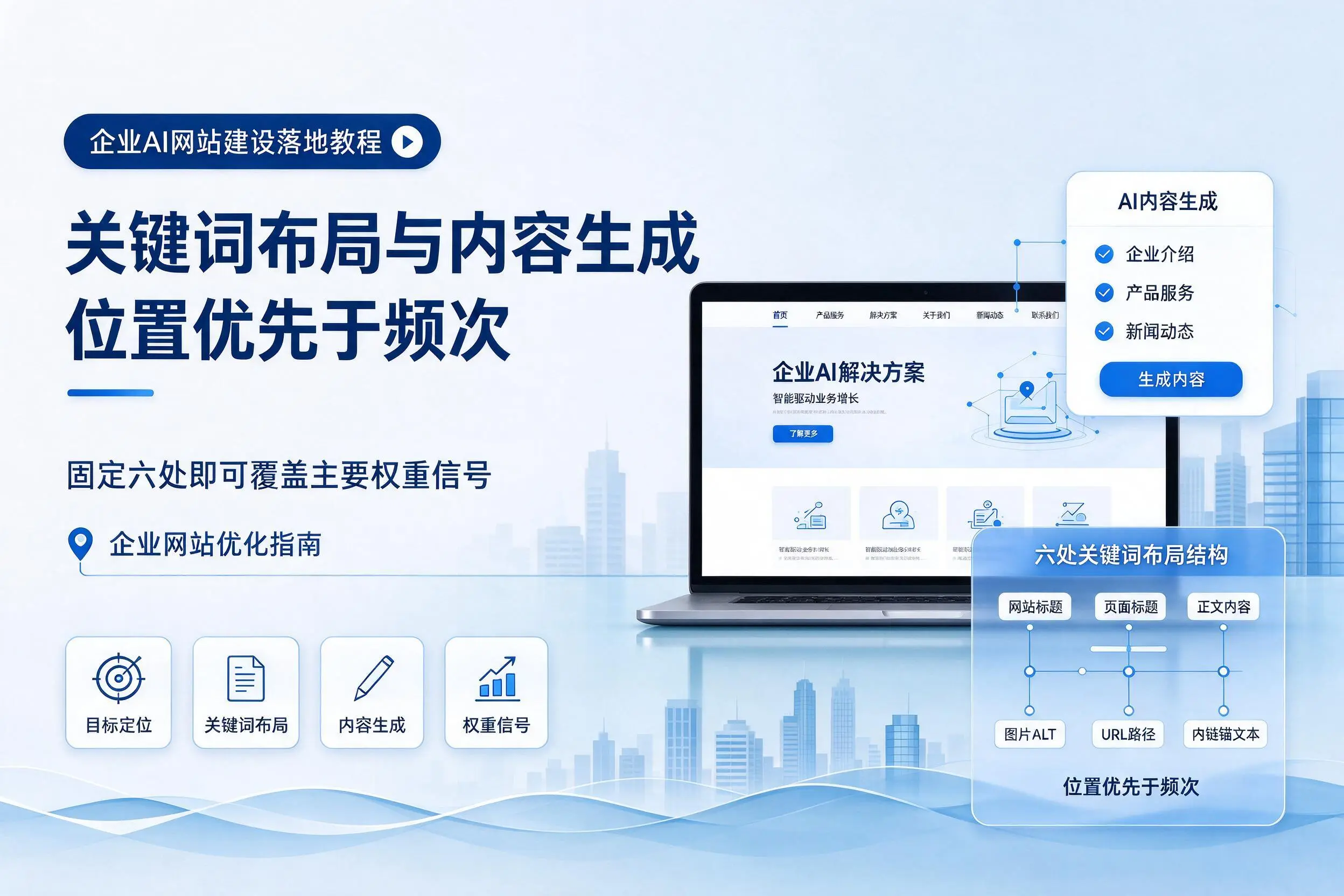 万宁企业AI网站建设落地教程：关键词布局与内容生成